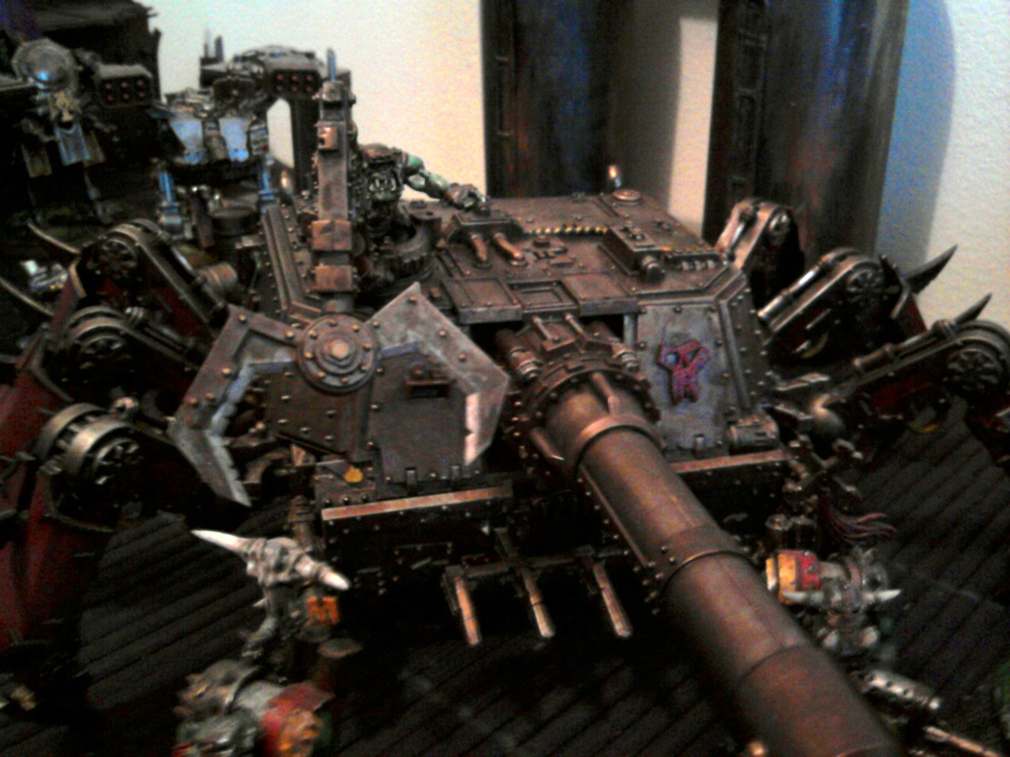 Apocalypse, Baneblade, Chaos, Conversion, Defiler, Noel, Orks, Progress, Shadowsword, Stormlord, Volcano, Work