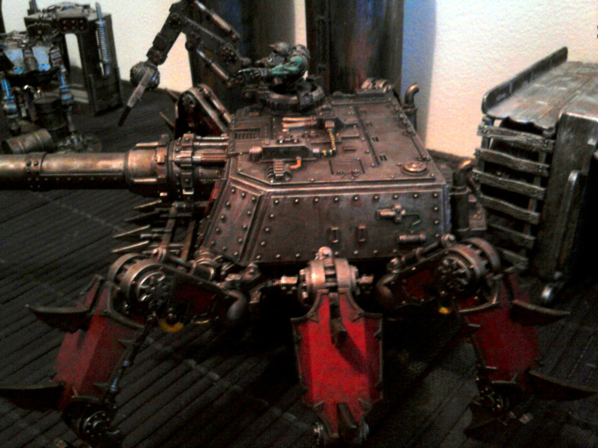 Apocalypse, Baneblade, Chaos, Conversion, Defiler, Noel, Orks, Progress, Shadowsword, Stormlord, Volcano, Work