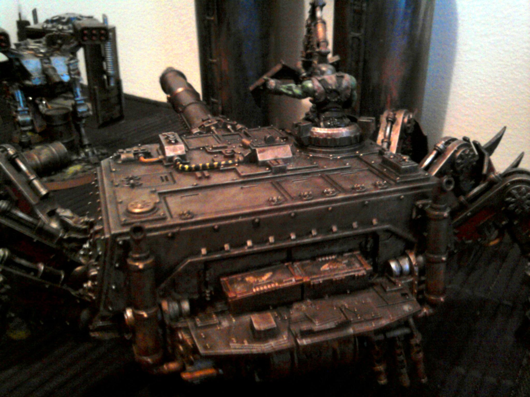 Apocalypse, Baneblade, Chaos, Conversion, Defiler, Noel, Orks, Progress, Shadowsword, Stormlord, Volcano, Work