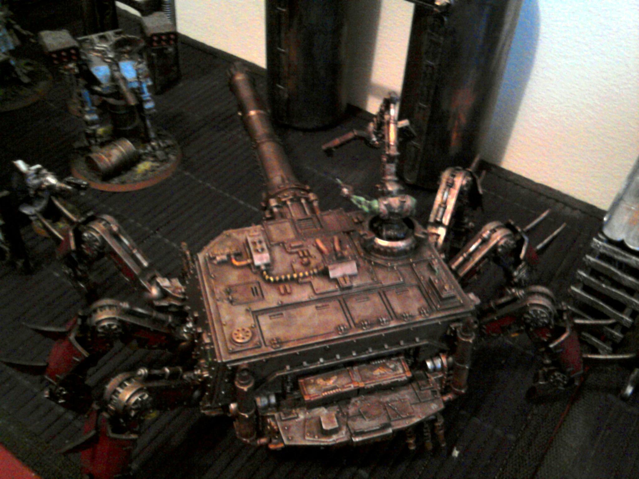 Apocalypse, Baneblade, Chaos, Conversion, Defiler, Noel, Orks, Progress, Shadowsword, Stormlord, Volcano, Work