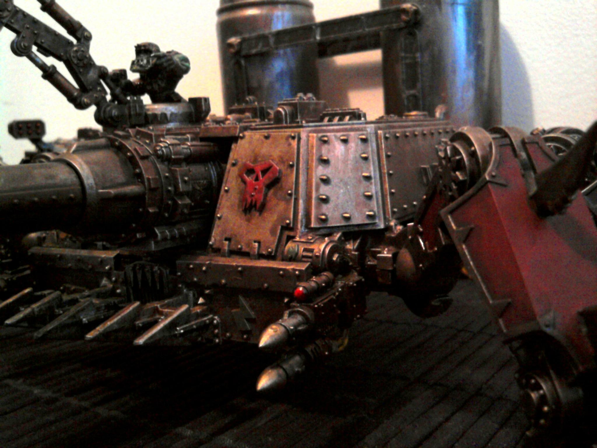 Apocalypse, Baneblade, Chaos, Conversion, Defiler, Noel, Orks, Progress, Shadowsword, Stormlord, Volcano, Work