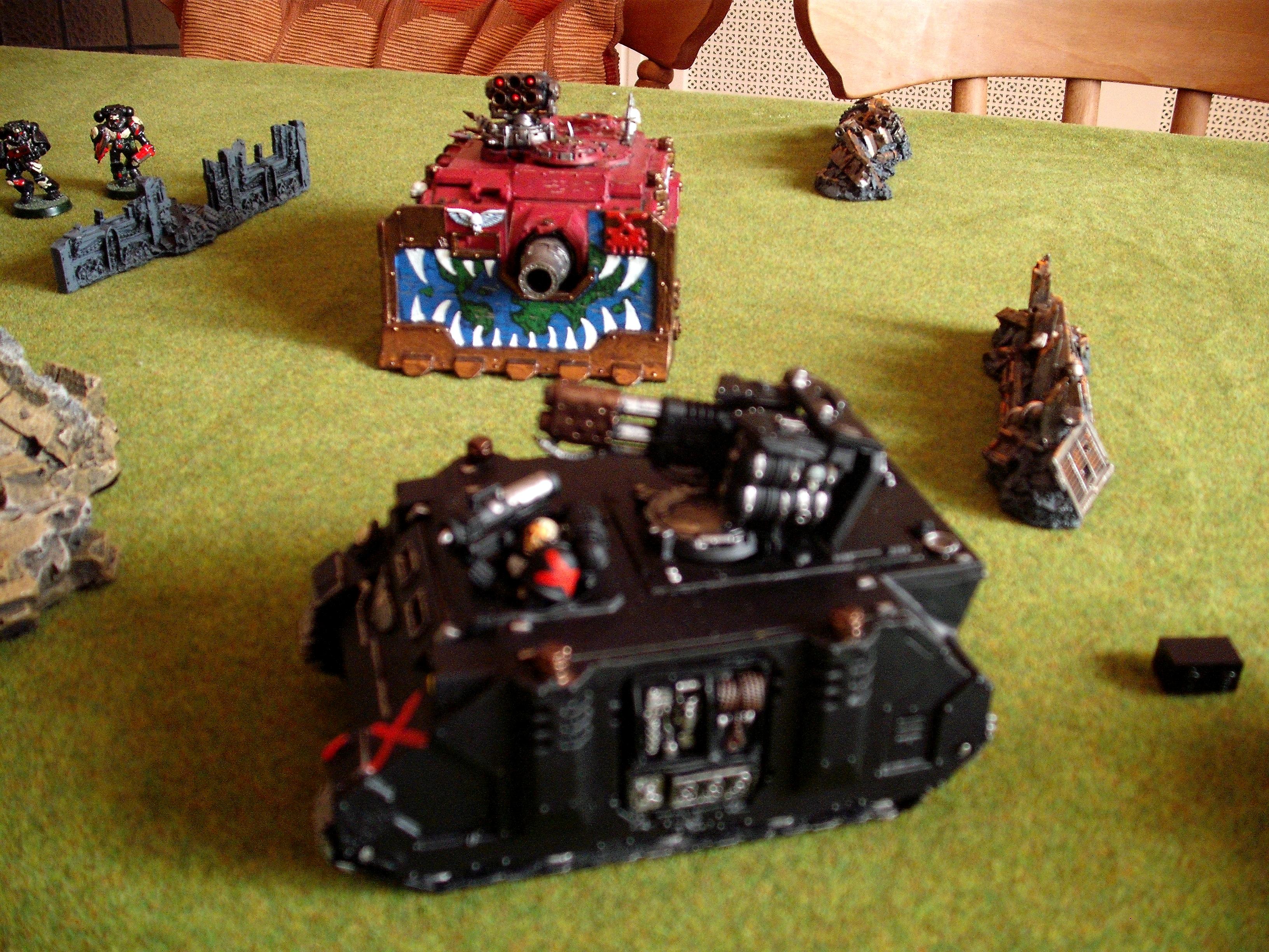 Battle, Blood Angels, Death Company, Table Top, Tank, Tanks World Eaters Blood Angels, World Eaters