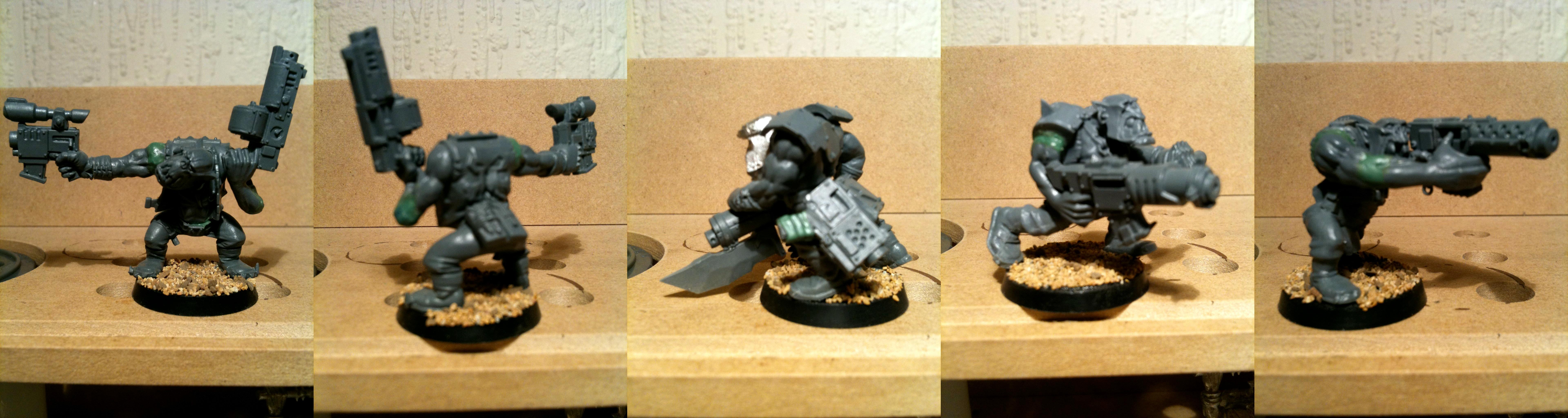 Da Dark Angelz, Orks, Shoota, Work In Progress