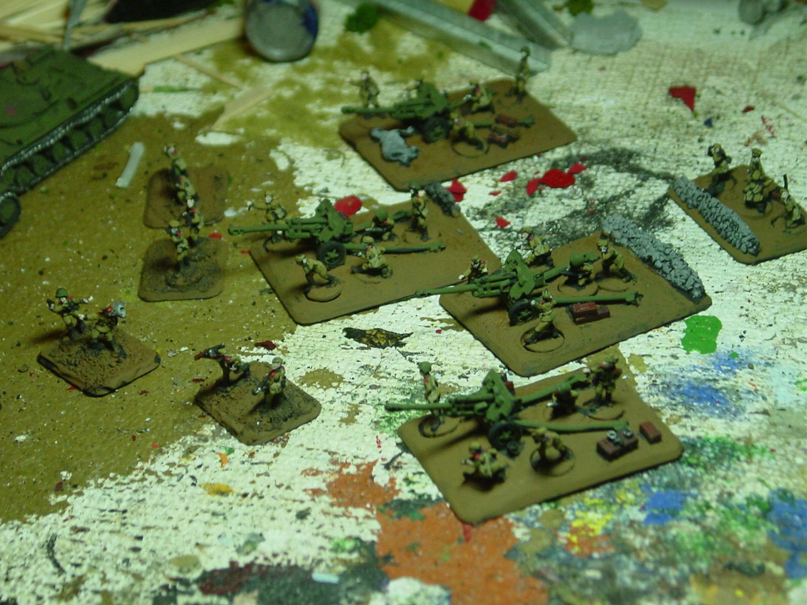 15mm, Artillery, Flames Of War, Russians, World War 2