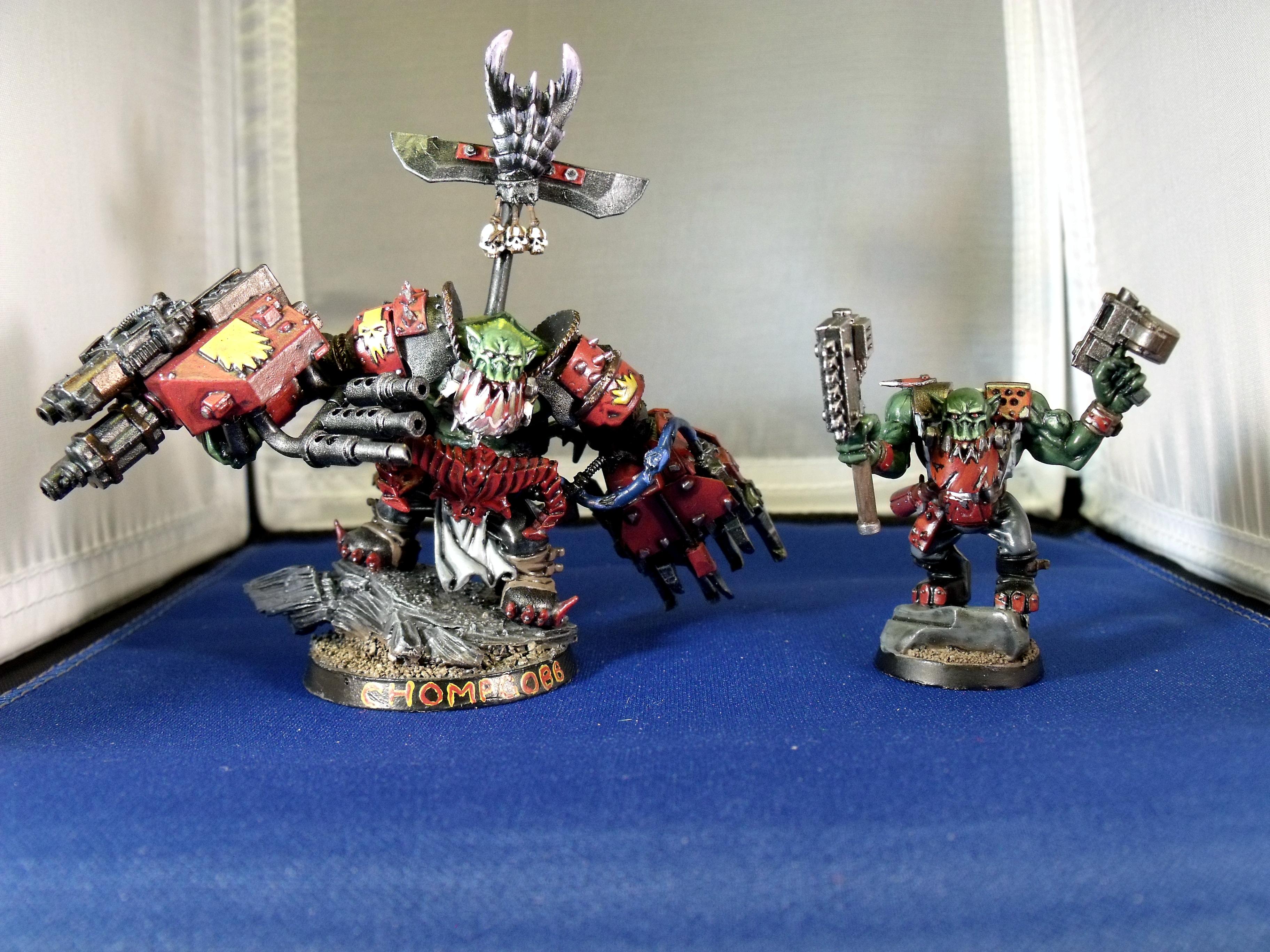 Orks, Warboss, Warboss with Nob