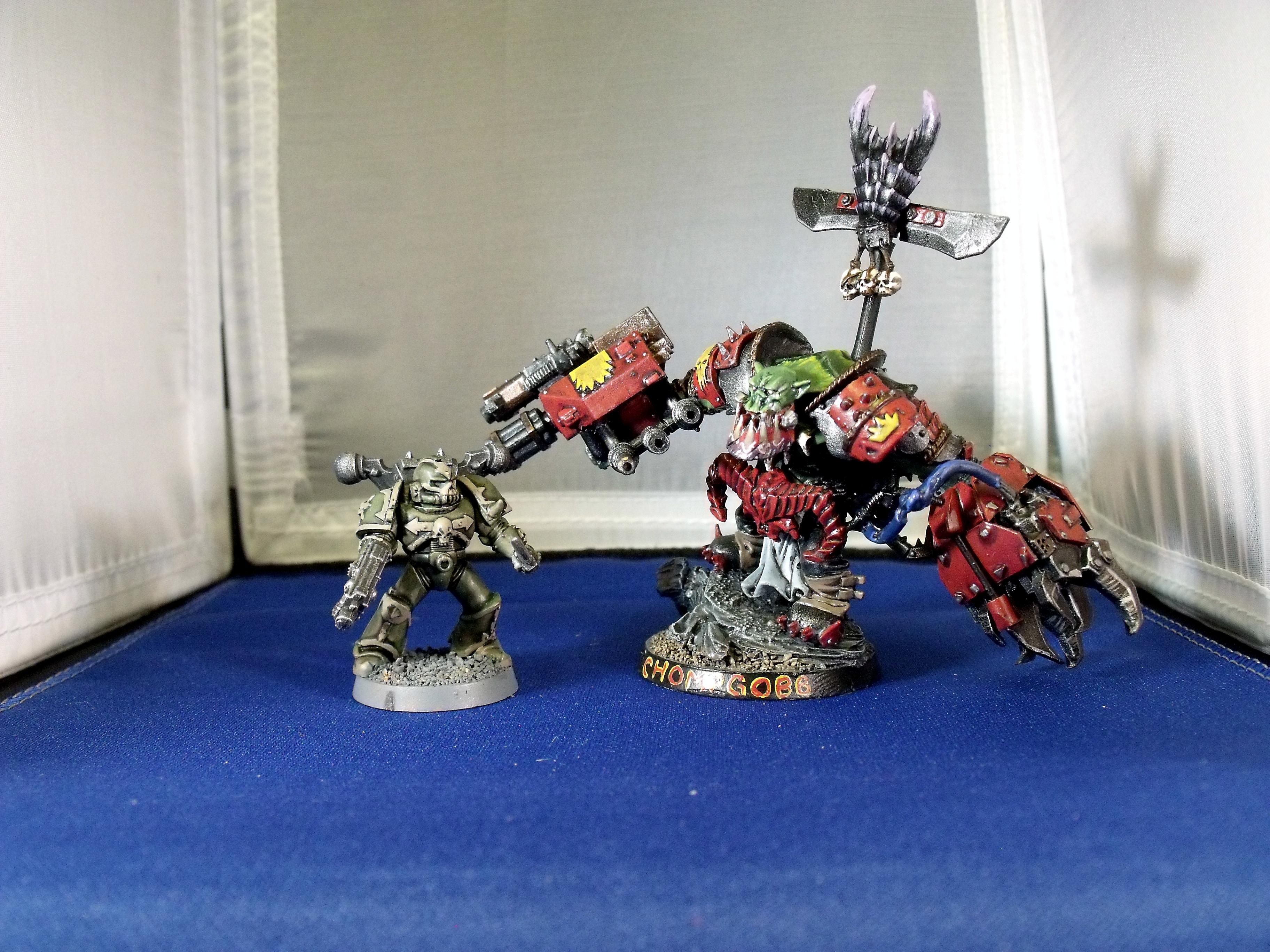 Chaos Space Marines, Orks, Warboss