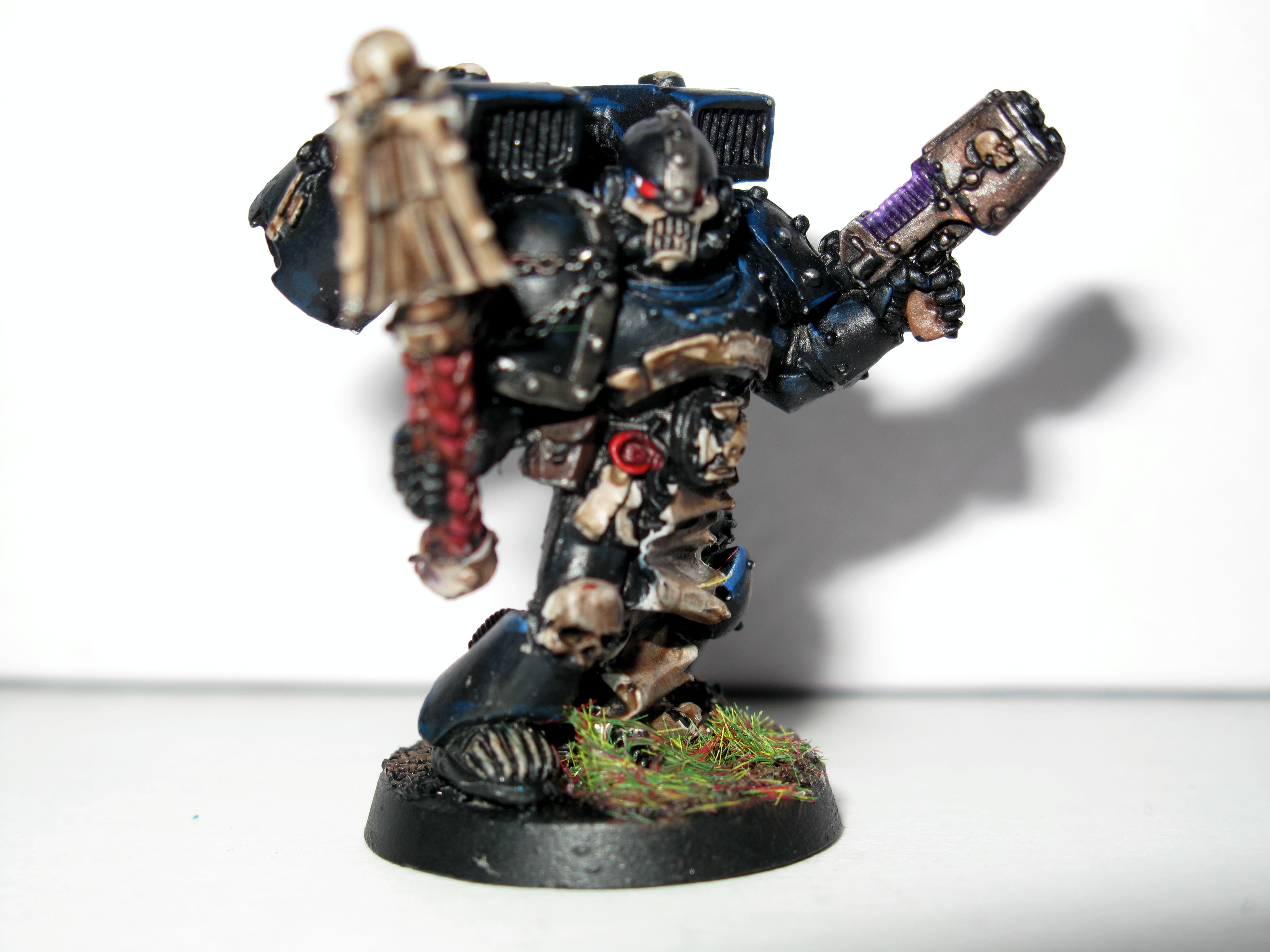 Chaplain, Grey Ravens, Space Marines