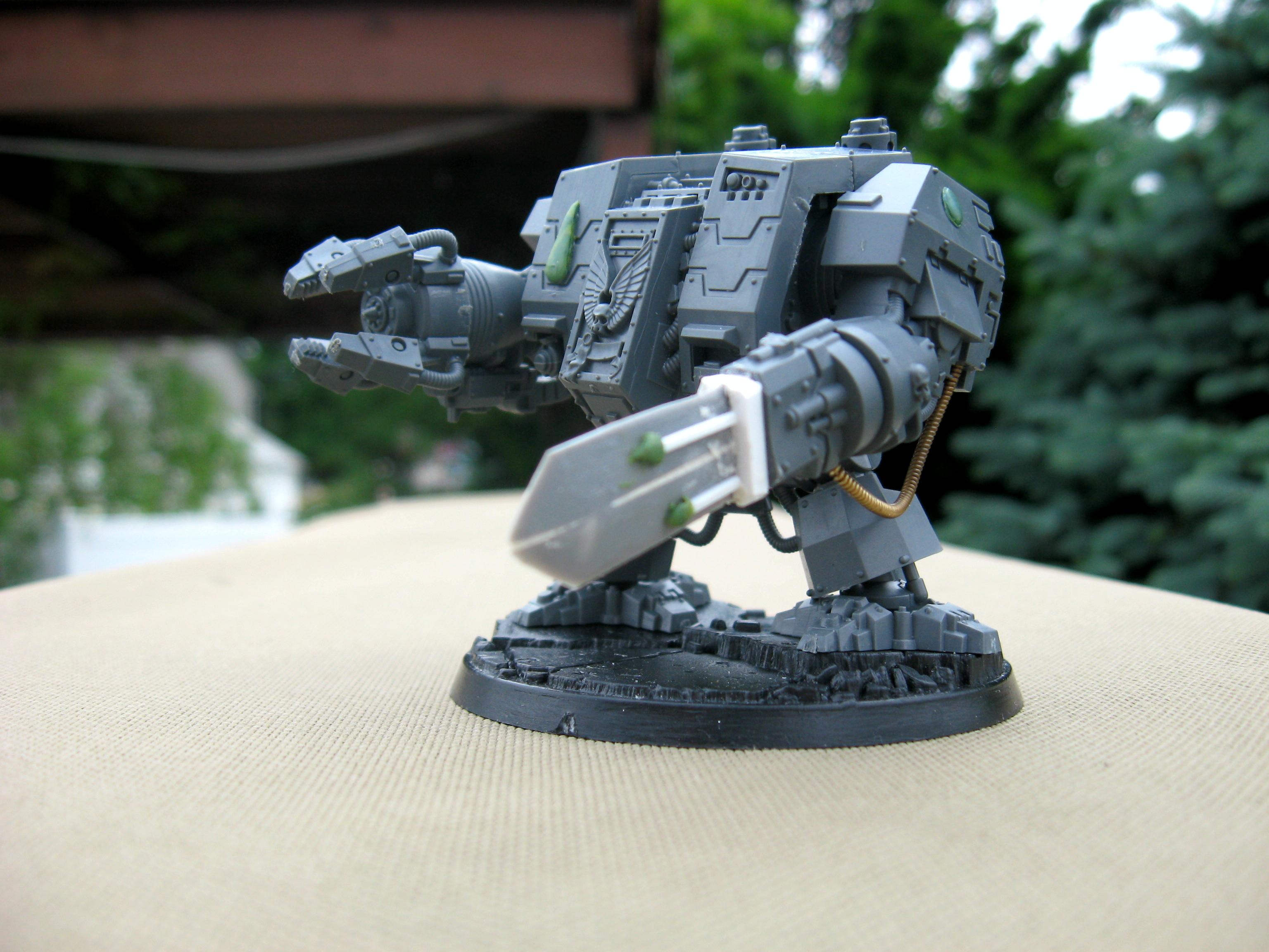 Blood Angels, Dreadnought, Flesh Tearers, Librarian Dread, Resin Bases, Warhammer 40,000