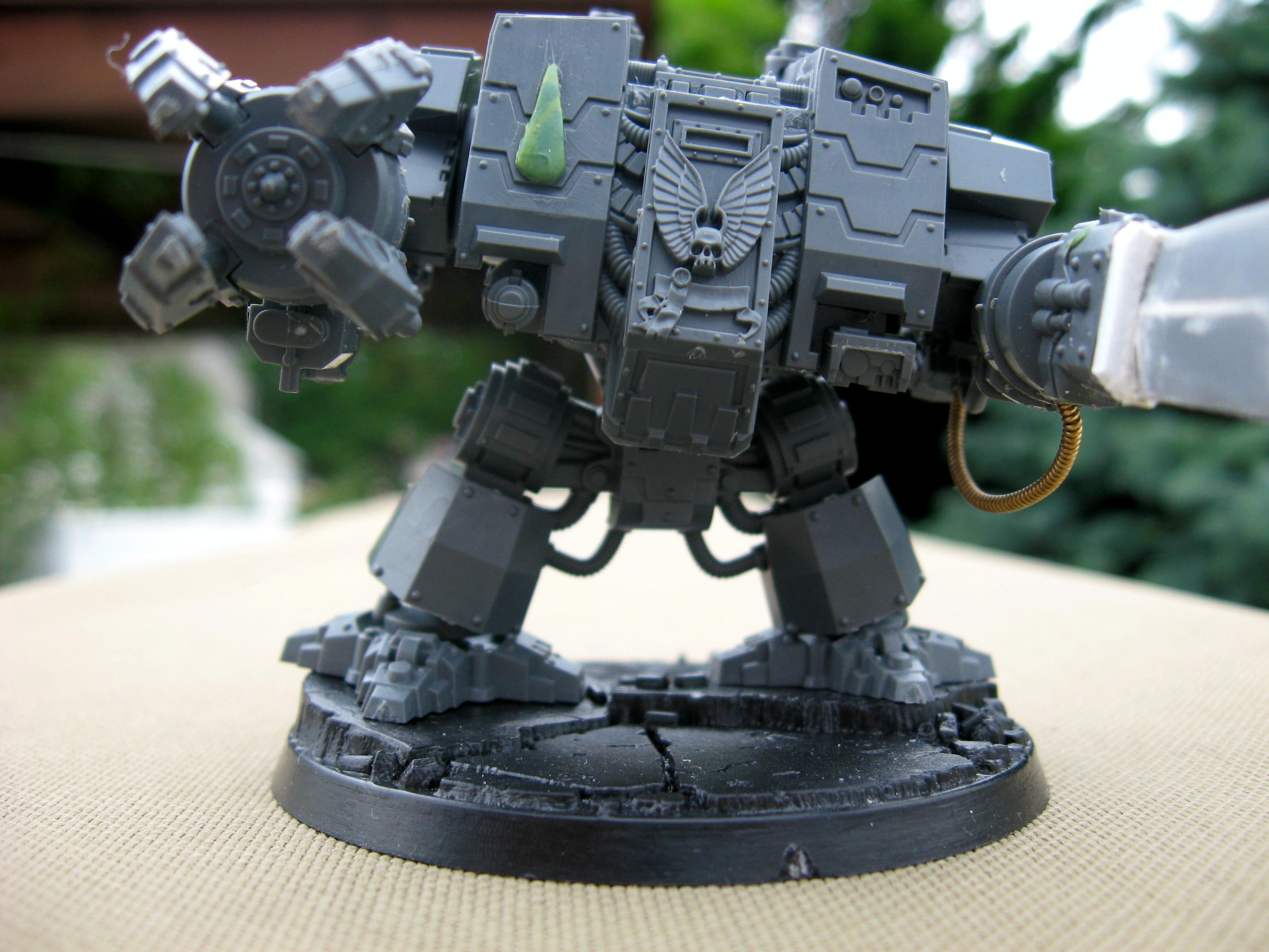 Blood Angels, Dreadnought, Flesh Tearers, Librarian Dread, Resin Bases, Warhammer 40,000