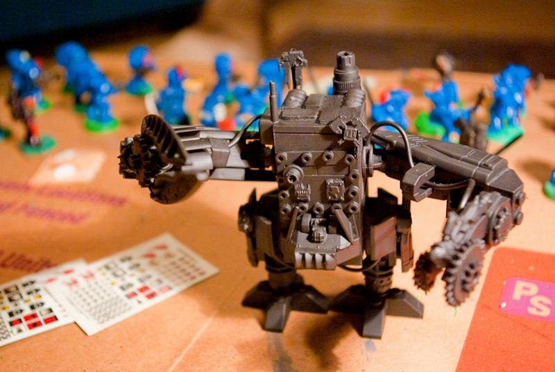 Deff Dread, Orks, Scratch Build
