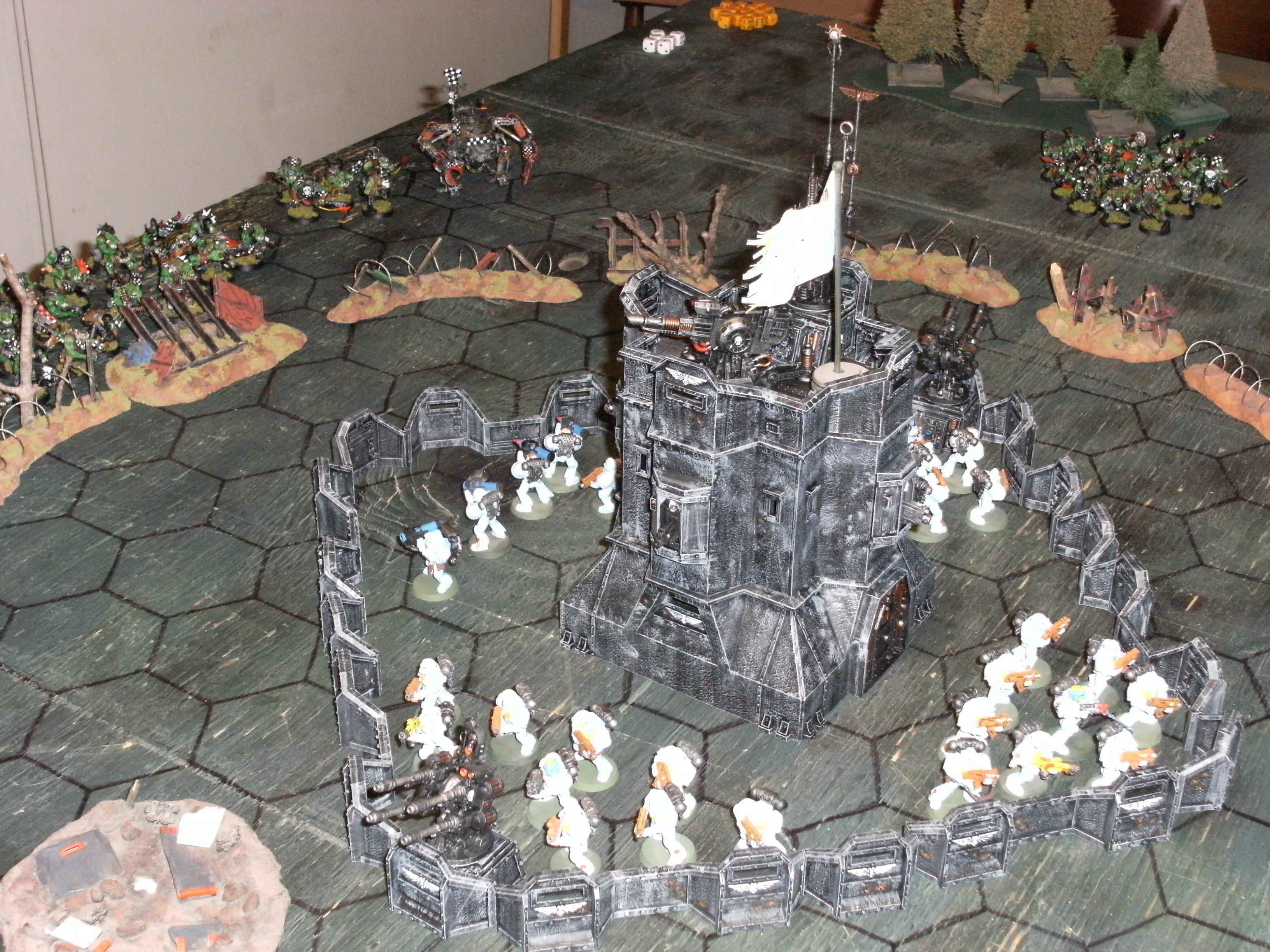 Space Marines, Command Center Hell Fire