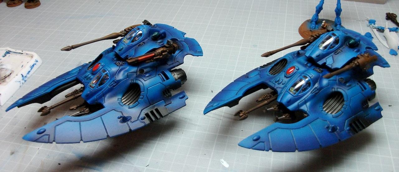 Airbrush, Airbrushed, Eldar, Spray, Spray Painted, Warhammer 40,000