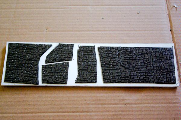 Road, Terrain, Cobblestoned road pieces 3