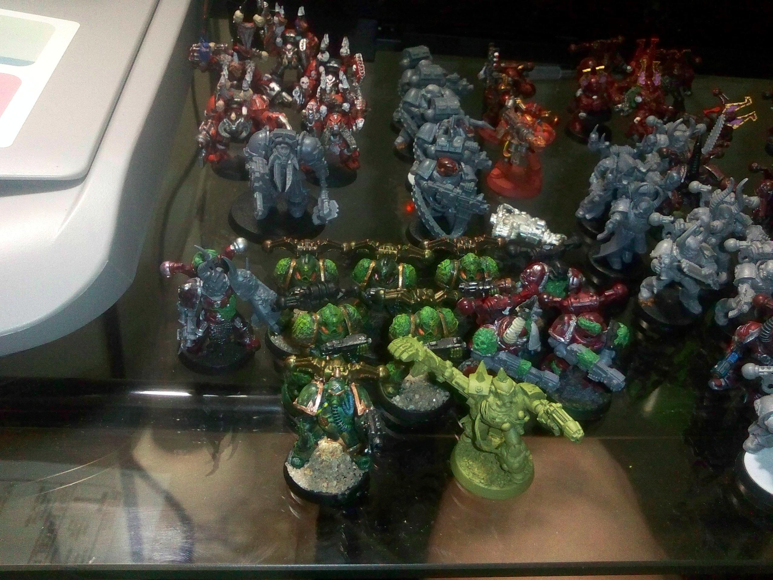 CSM nurgle, terminators, havoks