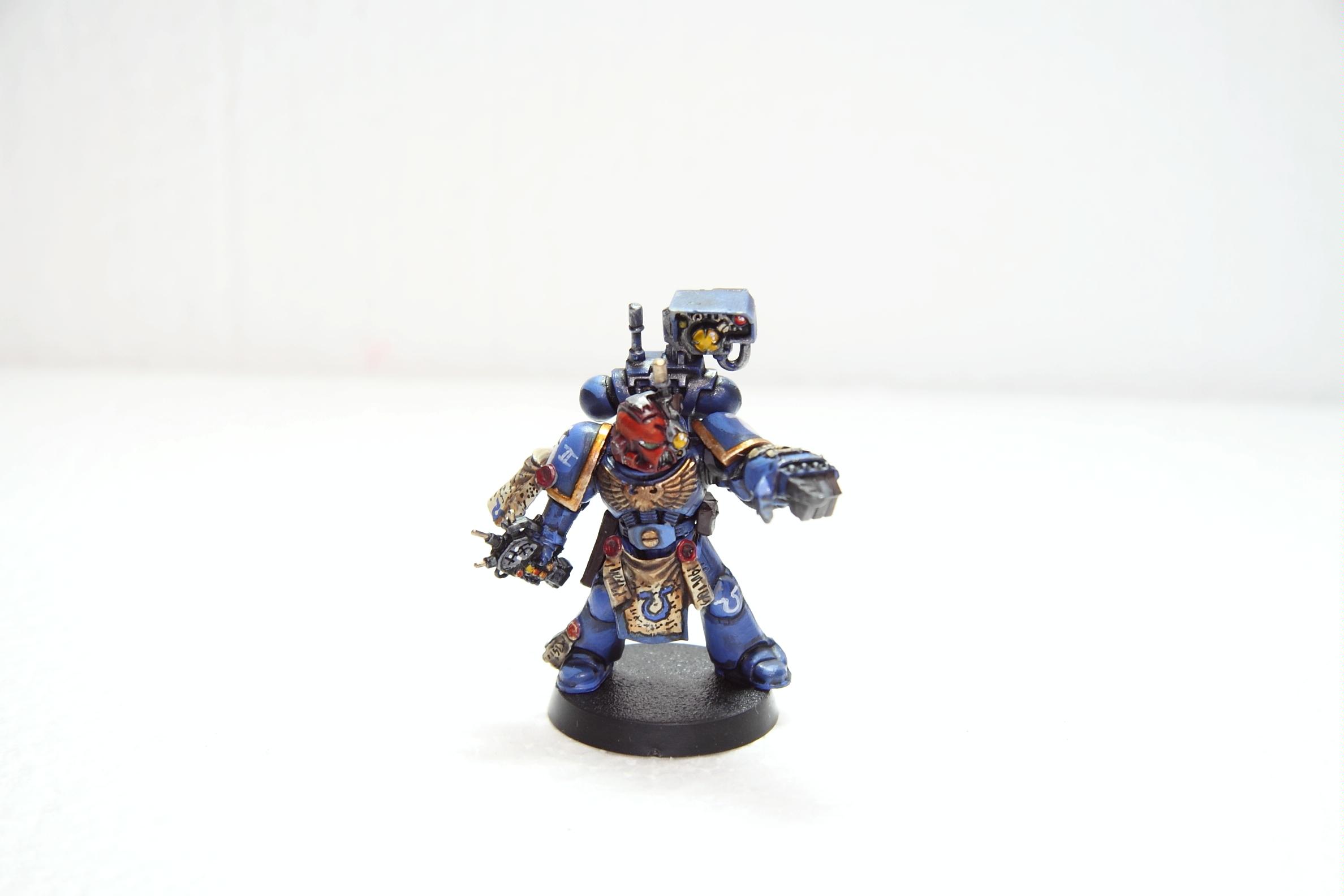 Captain, Devestator, Space Marines, Ultramarines