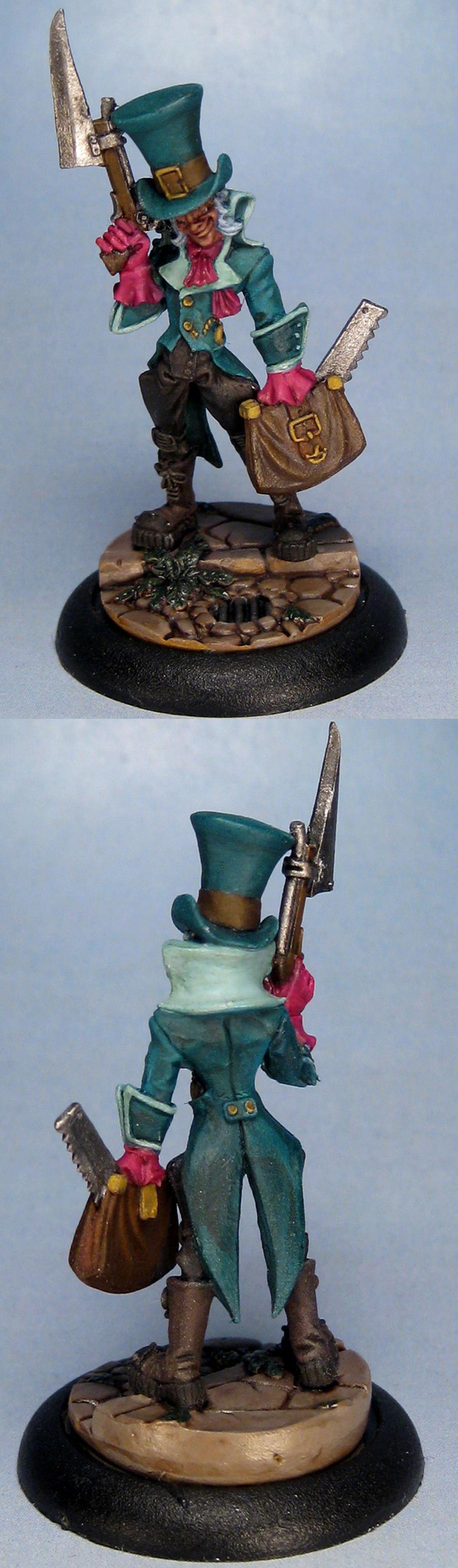 Horrors, Mad Hatter, Malifaux, Steampunk