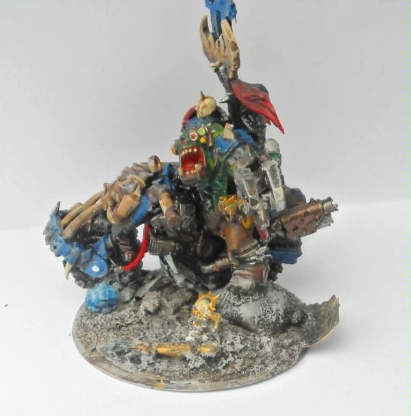 Bike, Nob, Orks, AoBR WB on a bike