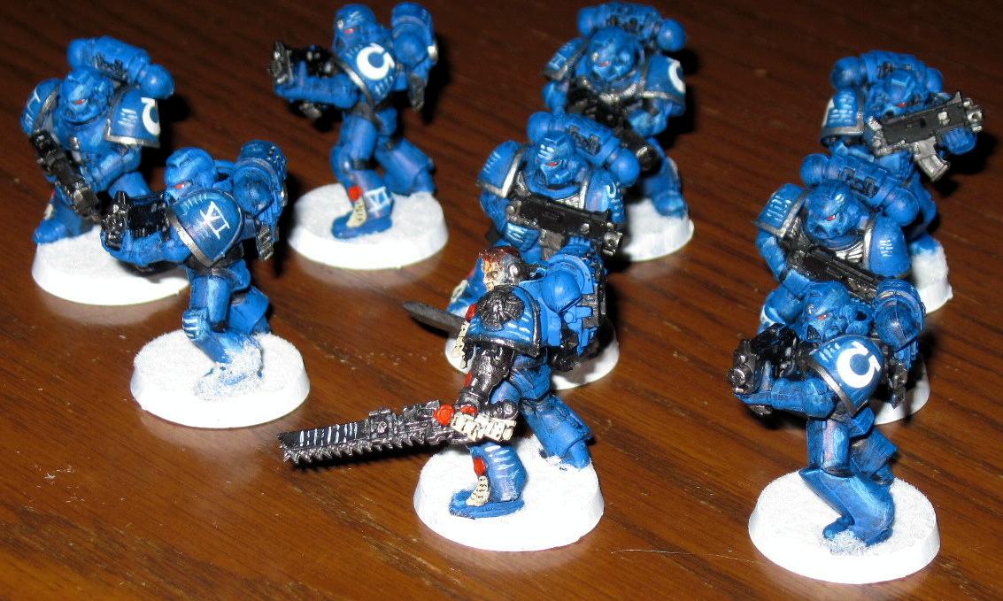 Space Marines, Tactical, Ultramarines, Ultramarines; Space Marines; Tactical