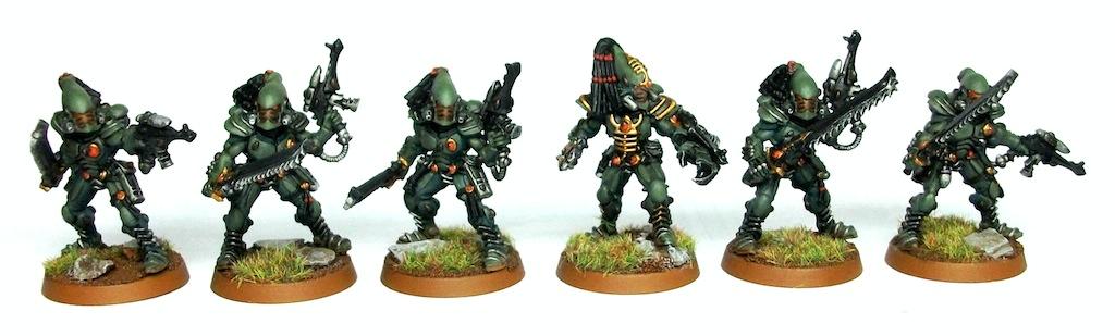 Airbrush, Airbrushed, Eldar, Scorpians, Spray, Spray Painted, Warhammer 40,000