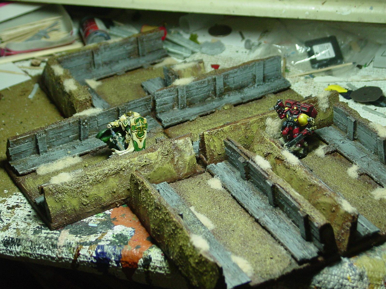 Terrain, Trench, Terrain, Trench