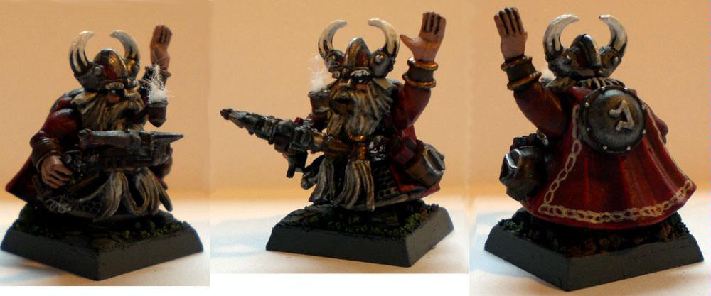 Champion, Dwarves, Quarreller, Warhammer Fantasy