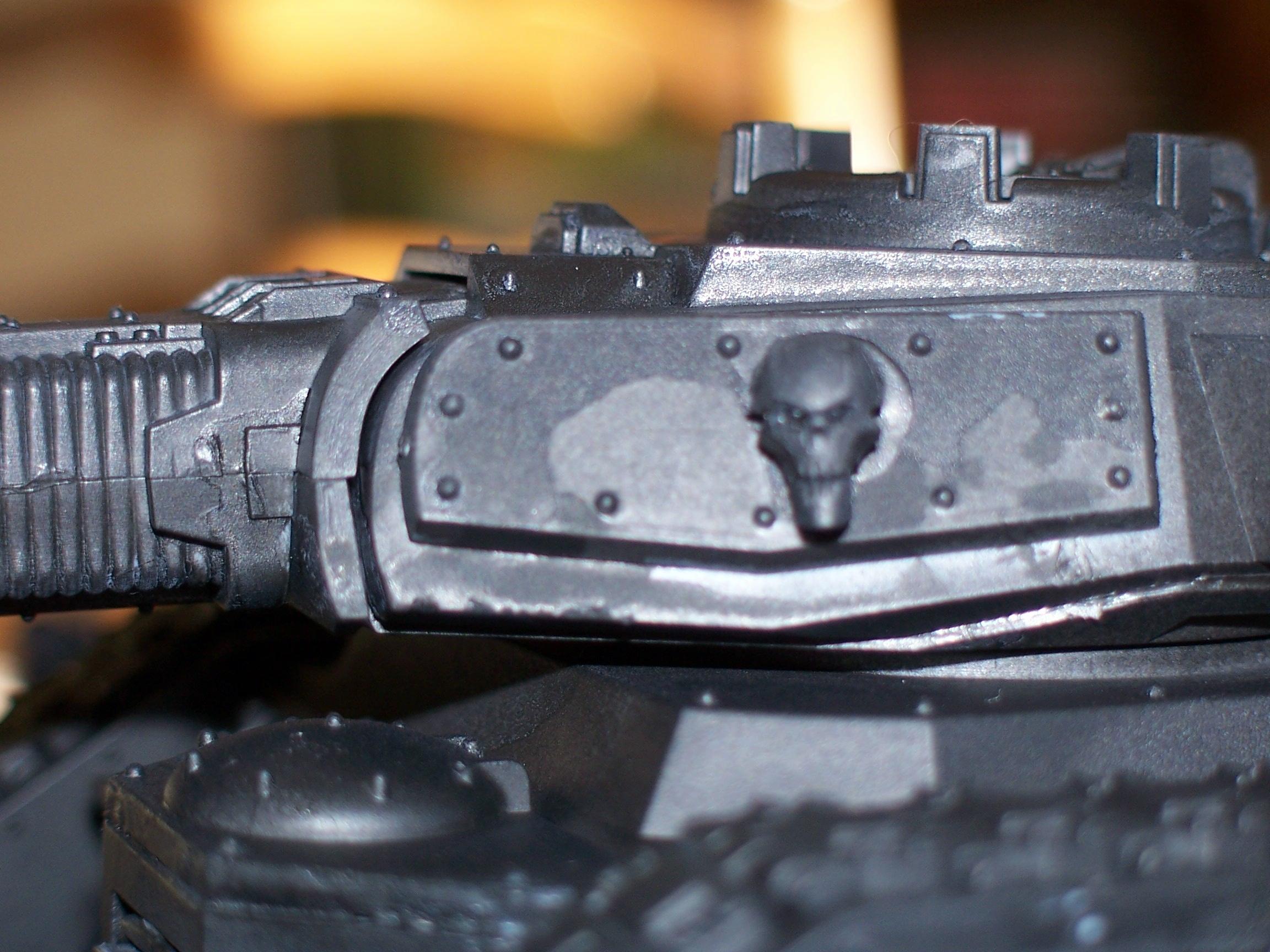 Necron Skull, Tank, Turret Badge