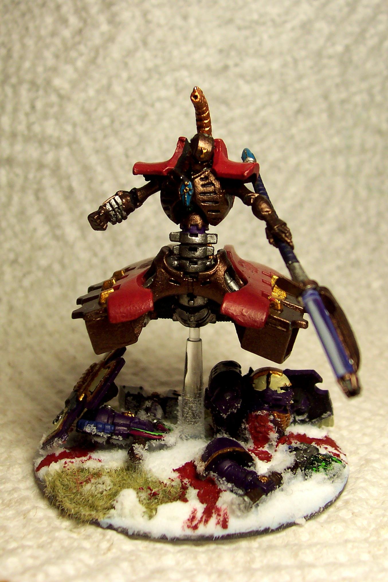 Necron Lord front face