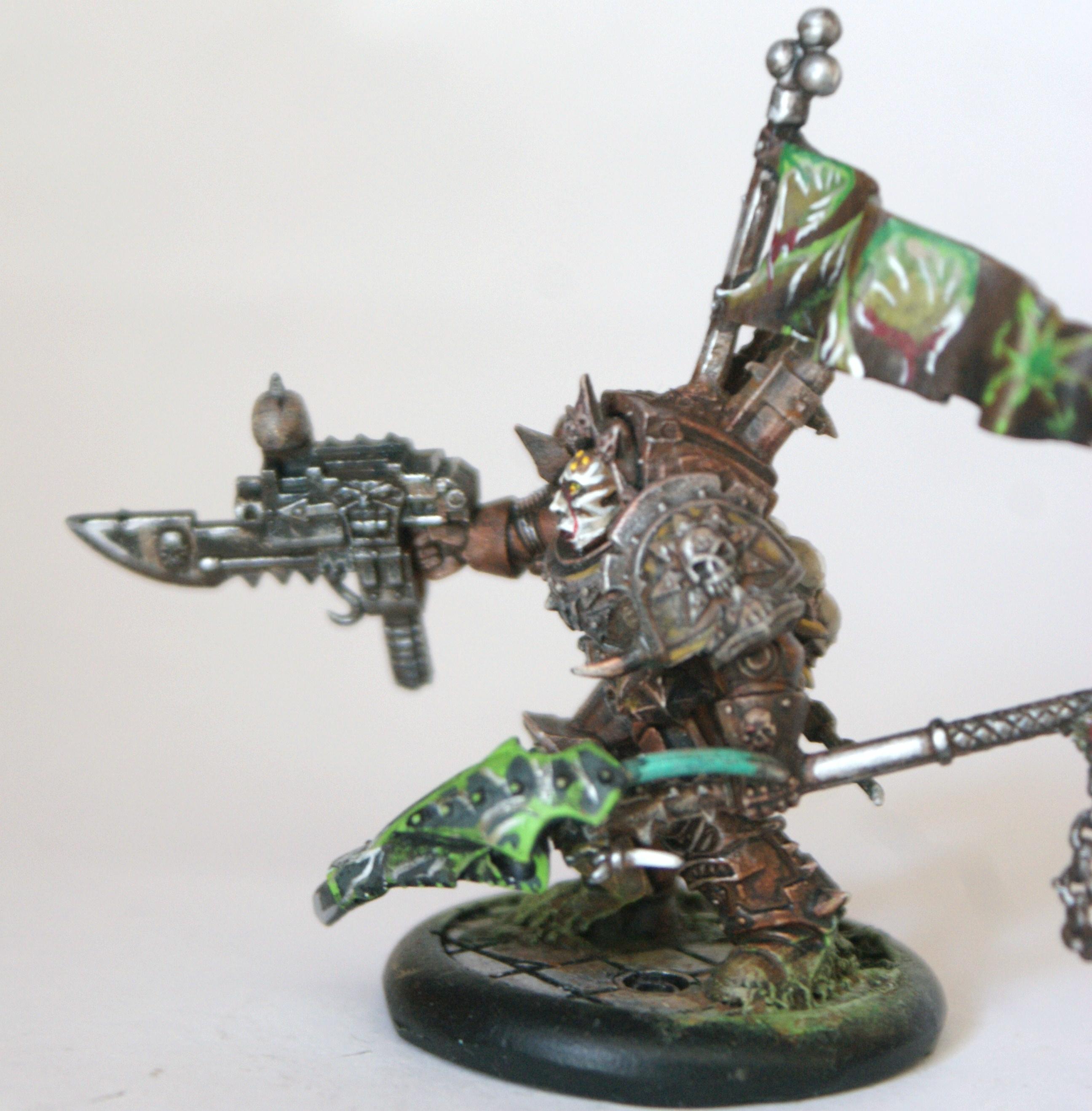 Chaos Lord, Chaos Space Marines, Painted, Warhammer 40,000