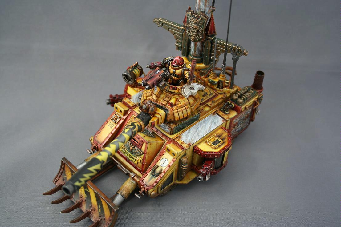 Awesome, Imperial Fists, Predator, Space Marines