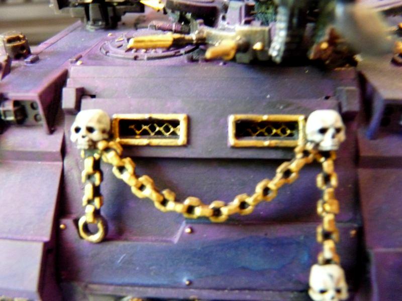 Chaos Space Marines, lost prophets rhino 2 detail