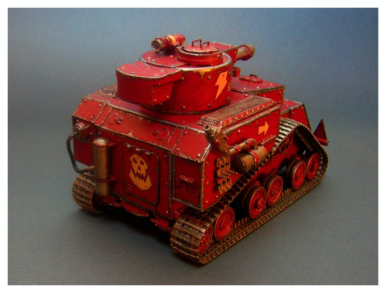 Battle, Build, Orks, Scratch, Scratch Build, Tank, Wagon