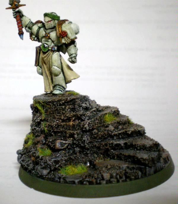 Base, Large, Power Sword, Space Marines, White