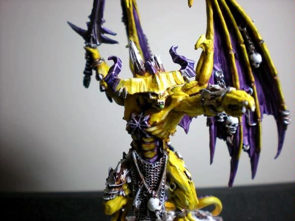 Chaos Daemons, Daemon Prince, Snow, Warhammer 40,000