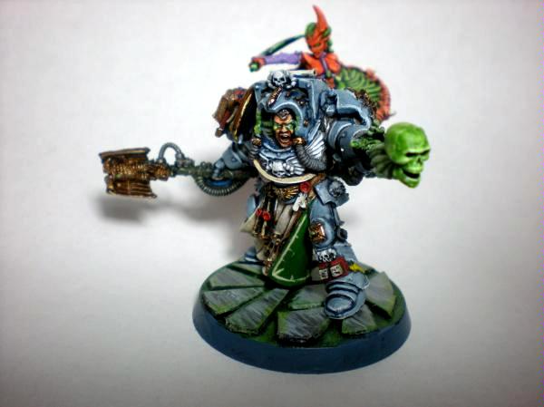 Chaos, Librarian, Space Marines, Terminator Armor