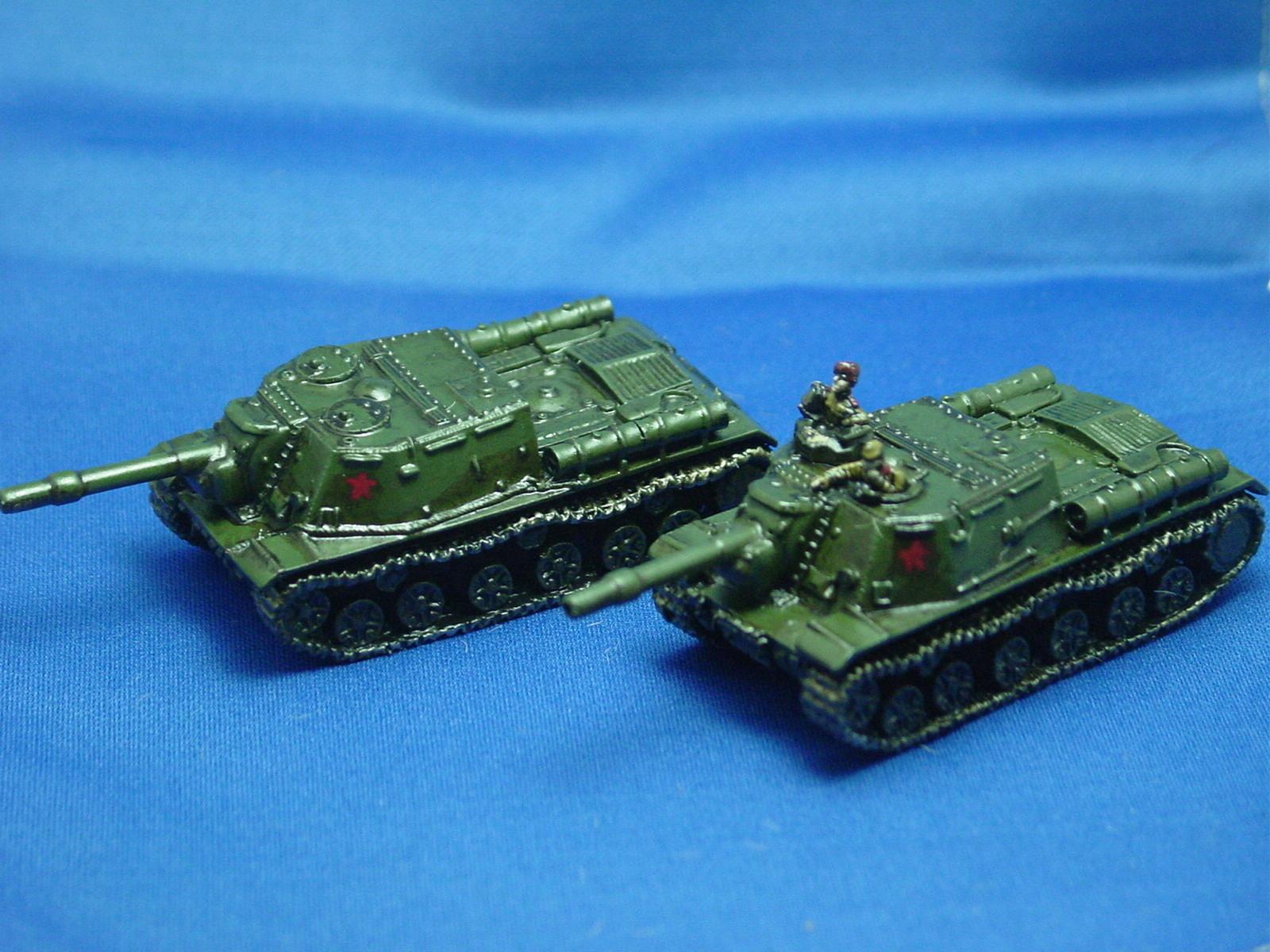 15mm, Assault Gun, Battlefront, Flames Of War, Guards, Russians, Soviet, Super-heavy, World War 2