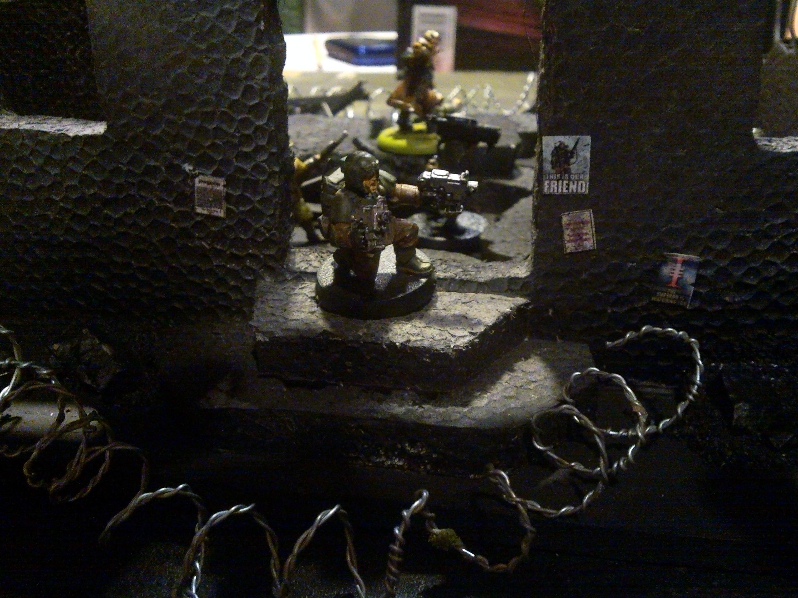 City Terrain, Dark Heresy Rpg, Diorama, Imperial Guard, Orks, Poster, Propaganda Posters, Squigg, Terrian, Wire