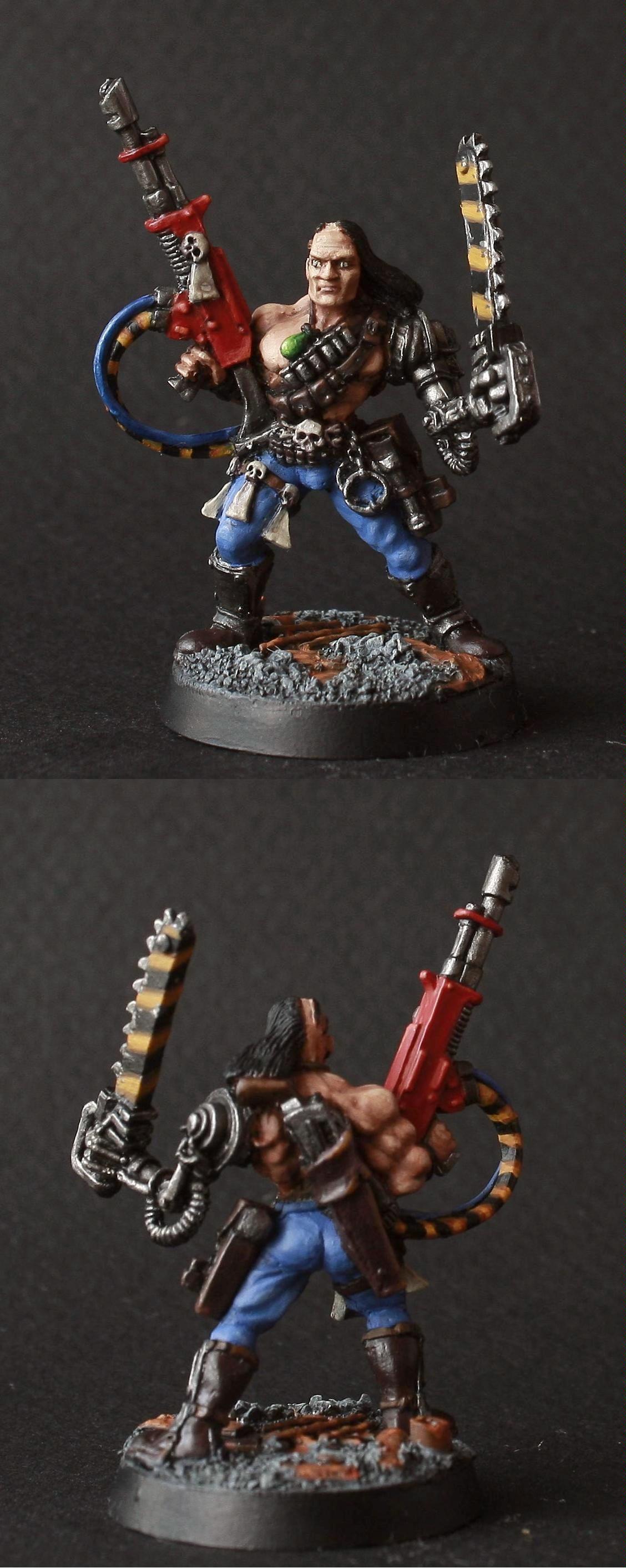 Akozz, Bounty Hunter, Necromunda, Warhammer 40,000