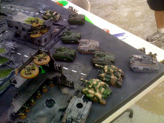 Battle Report, Imperial Guard, Tank, Terrain, Warhammer 40,000