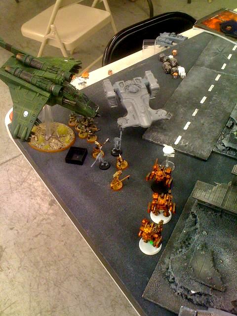 Battle Report, Imperial Guard, Tau
