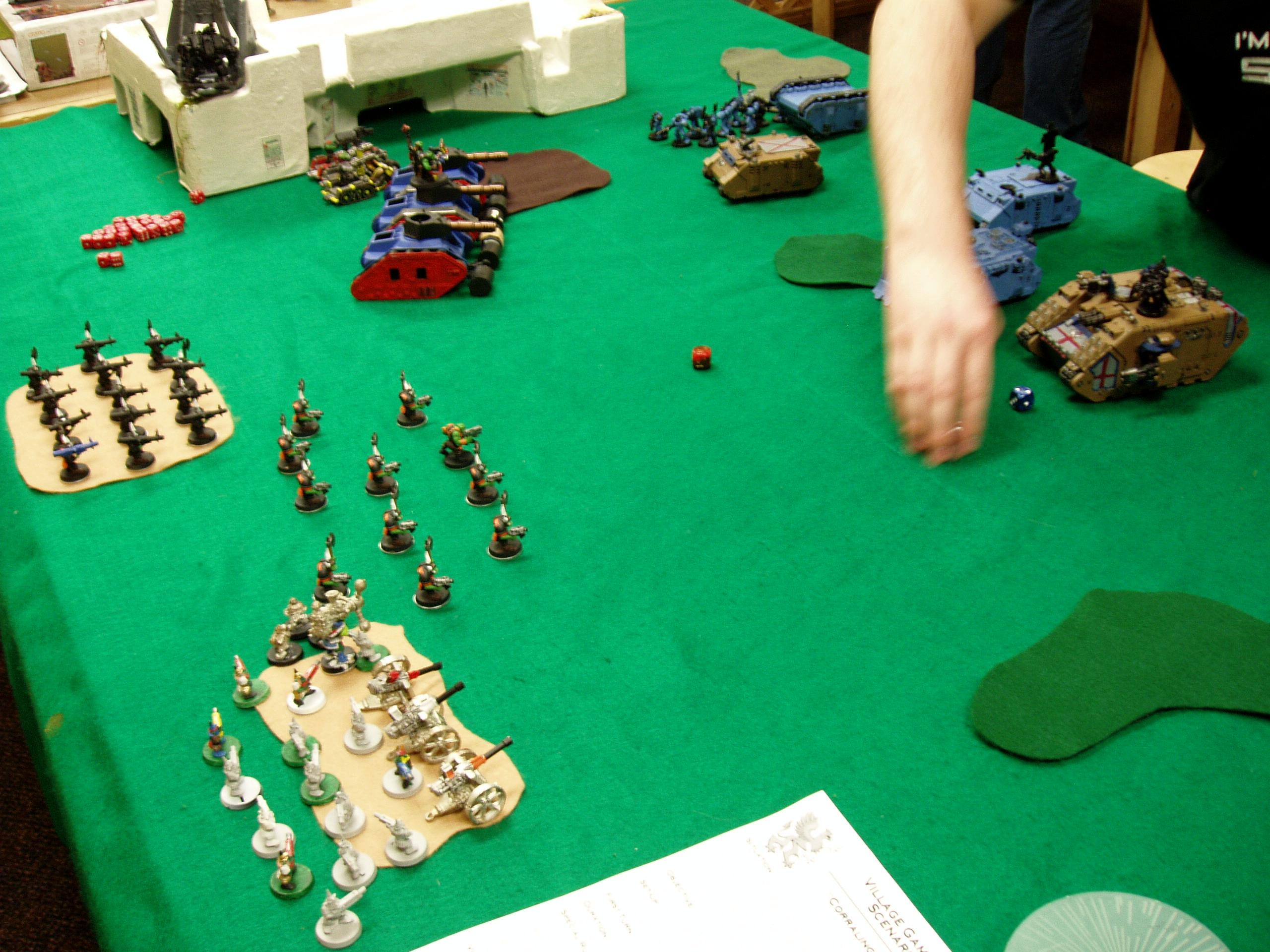 Battle Report, Orks, Space Wolves