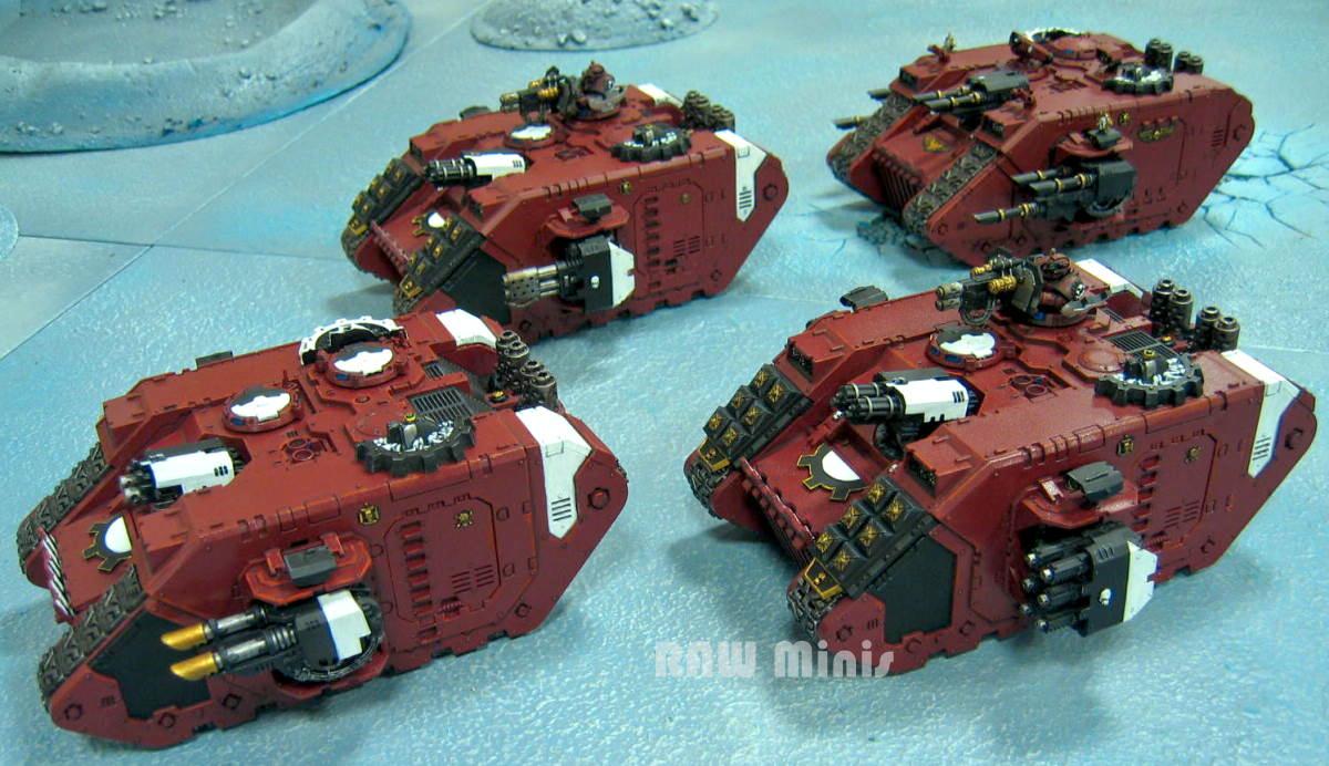 Apocalypse, Conversion, Land Raider, Painting, Space Marines, Tank, Warhammer 40,000