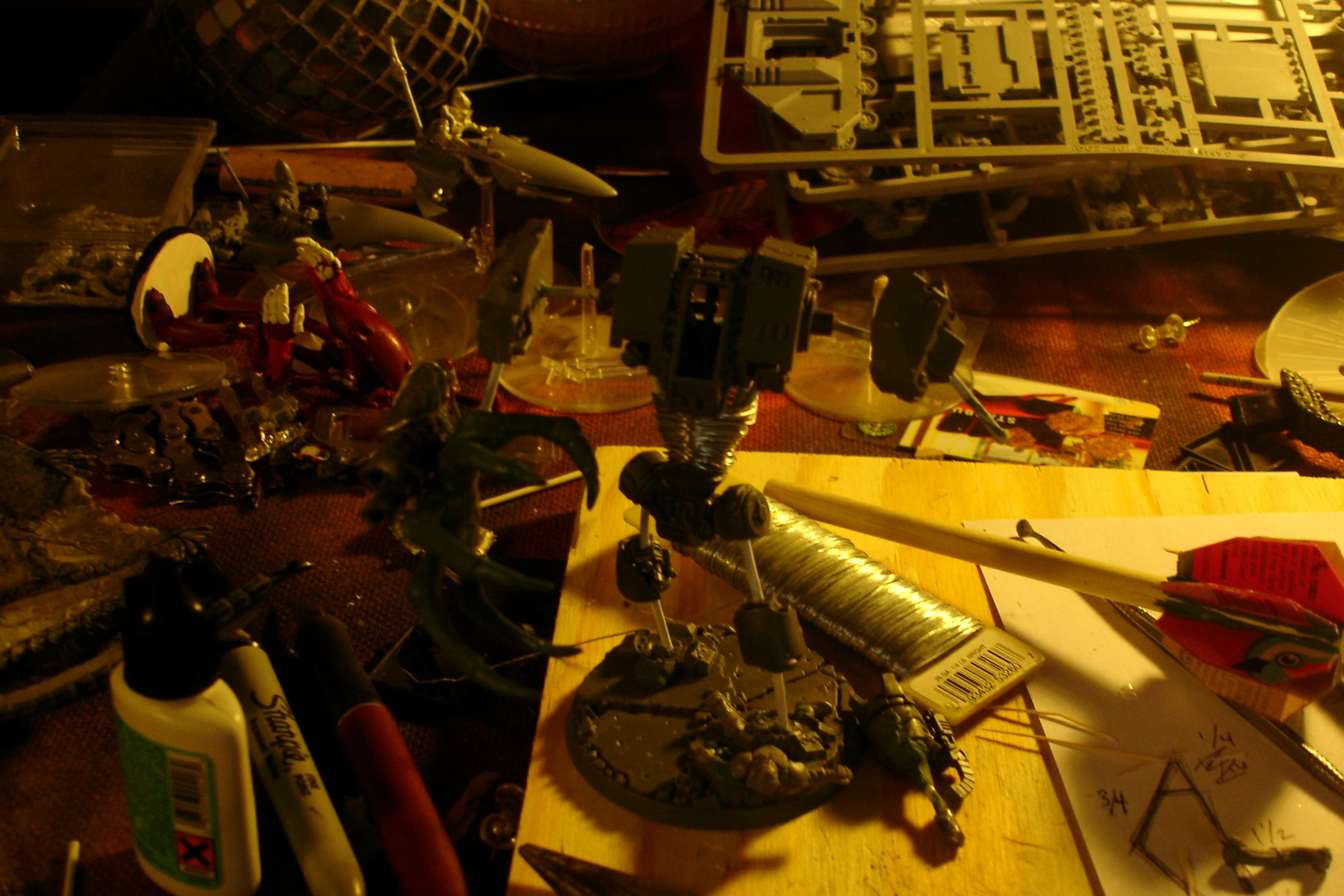 Chaos, Daemon Prince, Daemonce Prince Conversion, Dreadnought Conversion, Word Bearers