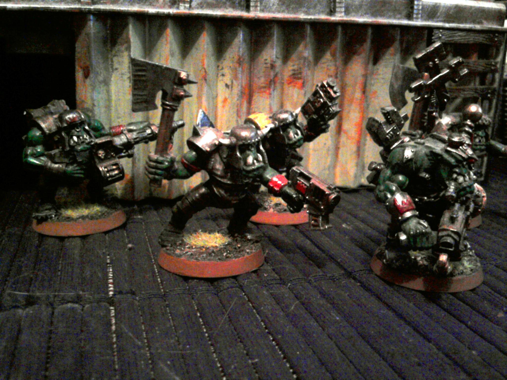 Boy, Boys, Nob, Noel, Orks, Squad