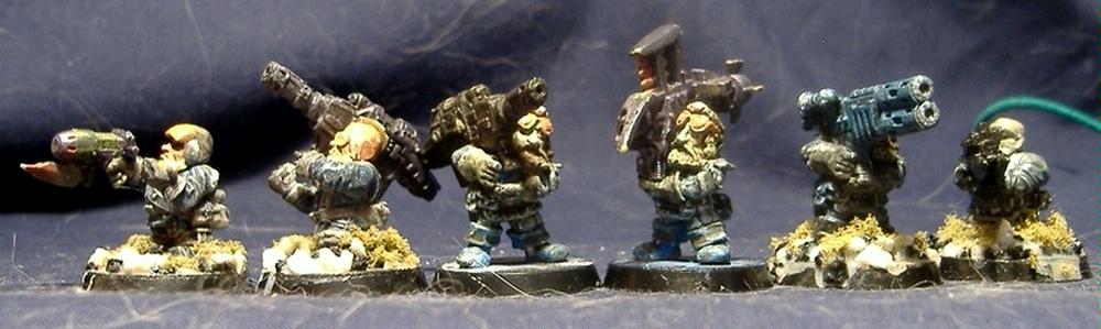 Helgrenze, Squats, Thunderers, Guild
