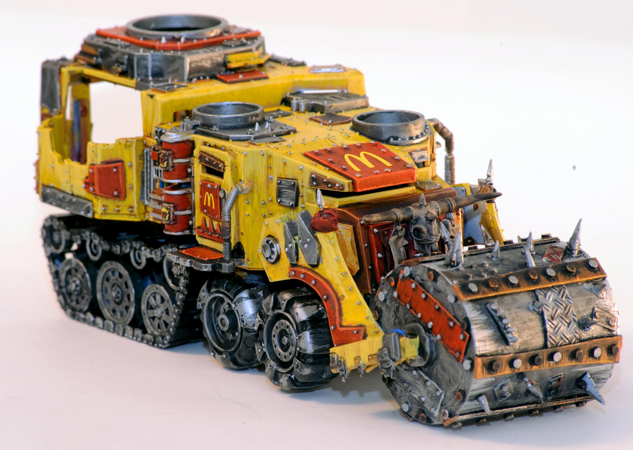 Battlewagon, Mcdonalds, Mek Donalds, Orks, Space Orks, Theme Army