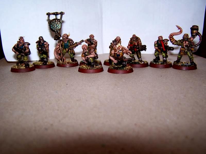 Chaos, Imperial Guard, Mutant, Nurgle, Radicals, Traitorguard