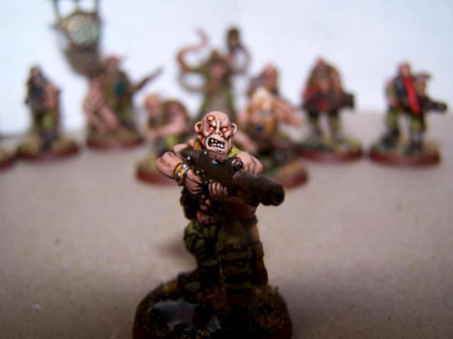 Chaos, Imperial Guard, Mutant, Nurgle, Radicals, Traitorguard