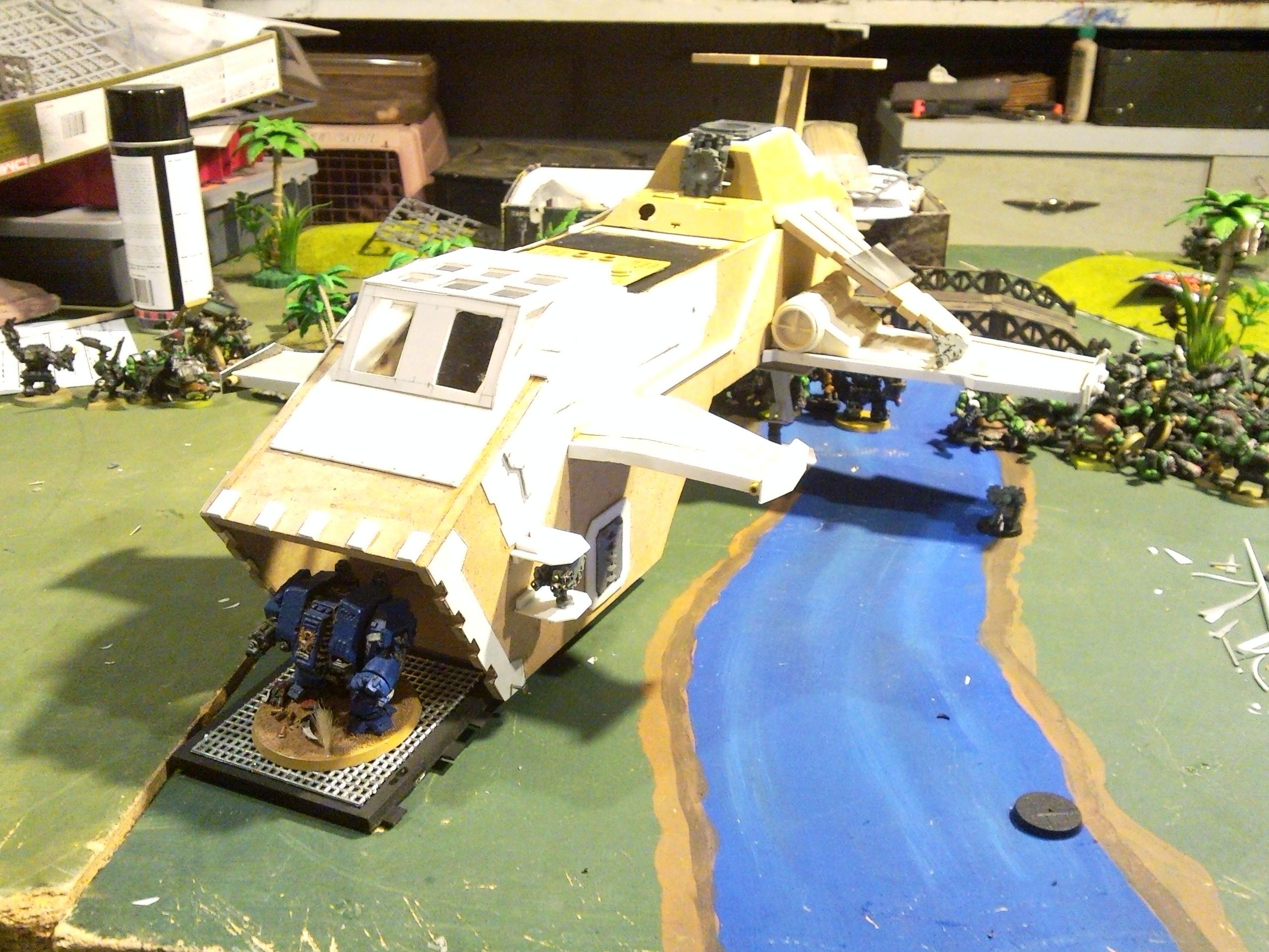 I think this baby can carry three dreadnaughts...can anyone tell me?