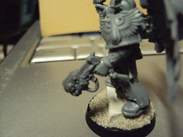 Captain Nathanel's pre heresy plasma pistol, I'm thinking about converting it to a dual core pistol