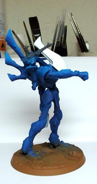 Airbrush, Airbrushed, Eldar, Spray, Spray Painted, Warhammer 40,000